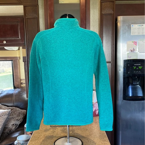 Patagonia Better Sweater 1/4 Zip In Turquoise - Picture 7 of 7